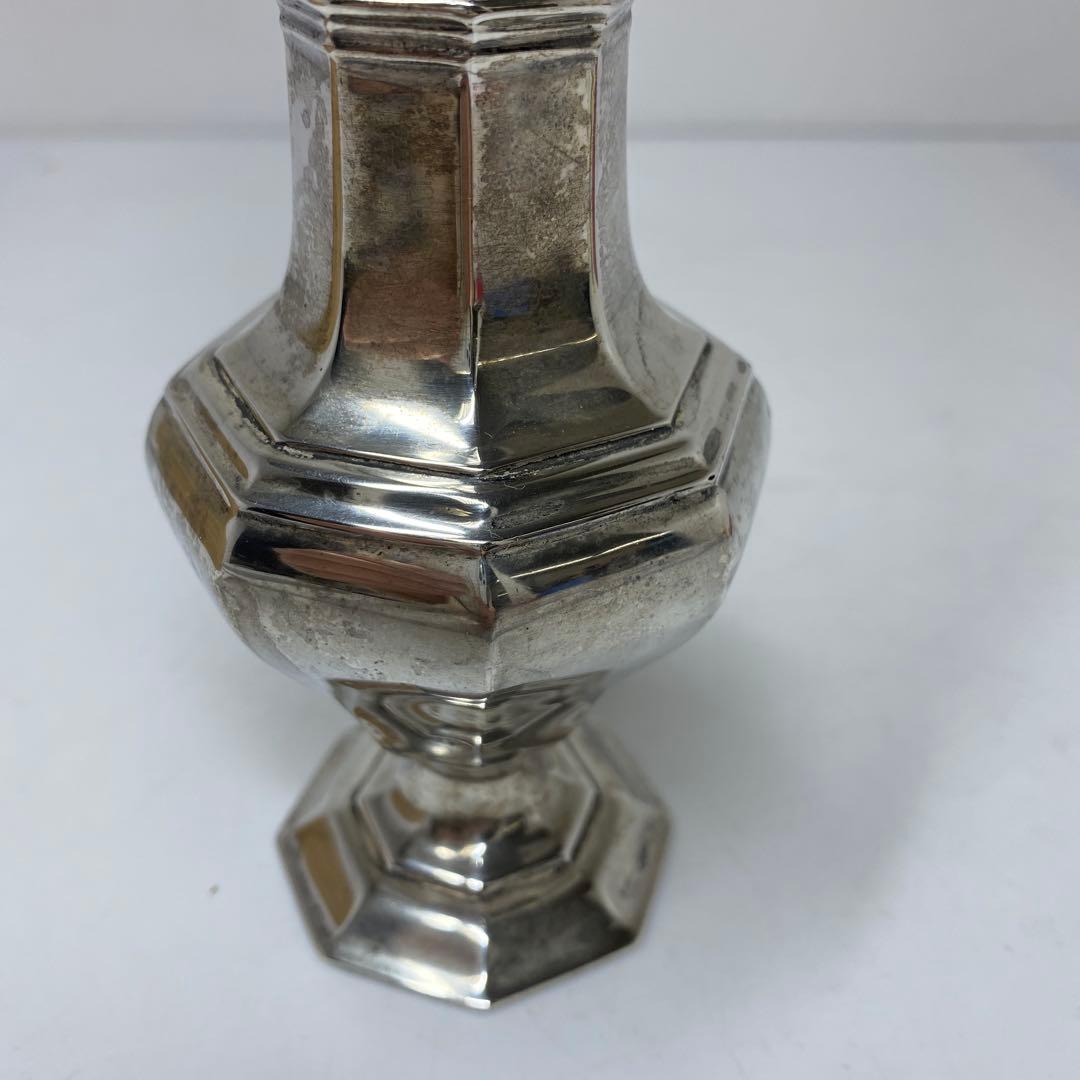 ライオンホールマーク　純銀　飾壷　121g トヒカコ　東さ7-0304②