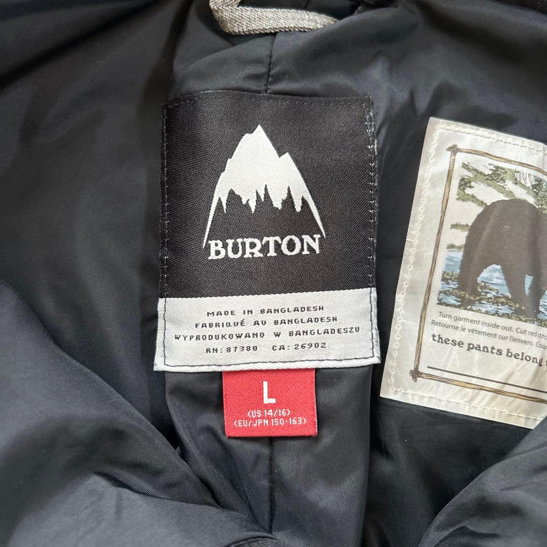 Burton 子ども用 Lサイズ スノーボードウェア 上下セット