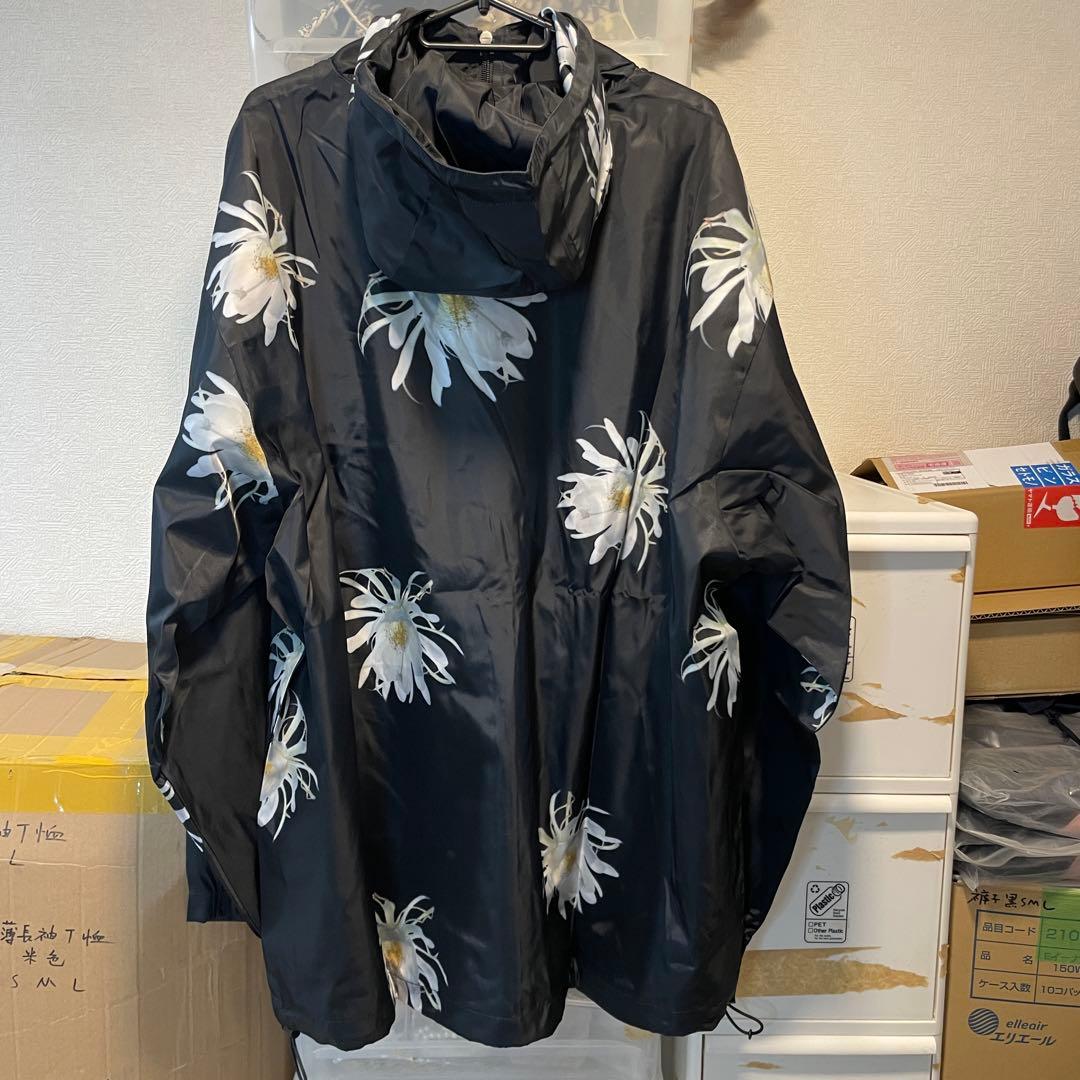 新品 花柄スキーウェア上下セットS男女兼用スノボウェア