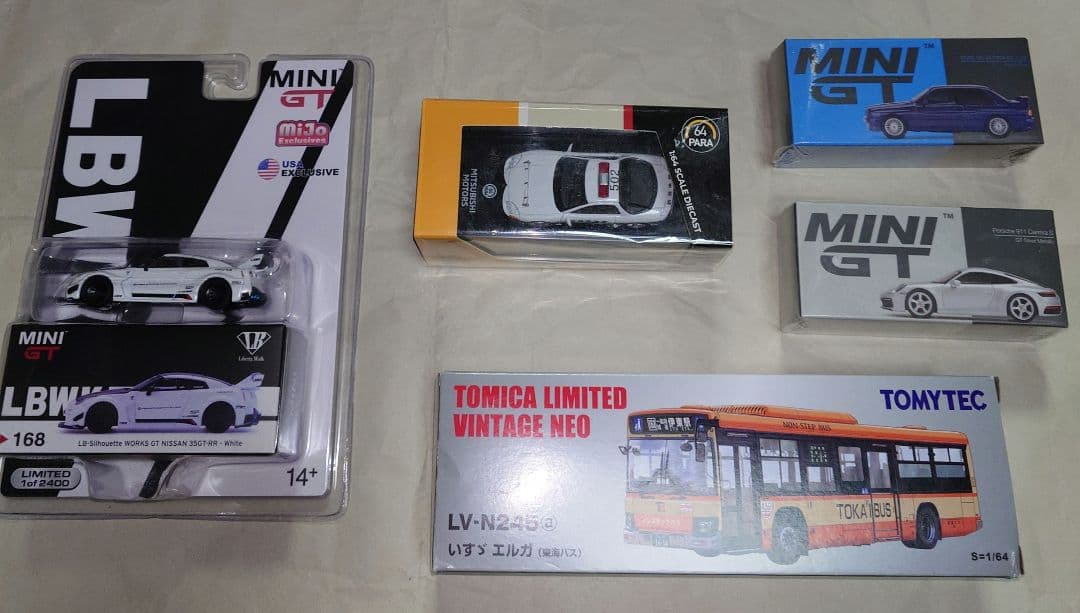 即購入可 ⑬　トミカリミテッドヴィンテージ など 1/64 ミニカー 5点セット
