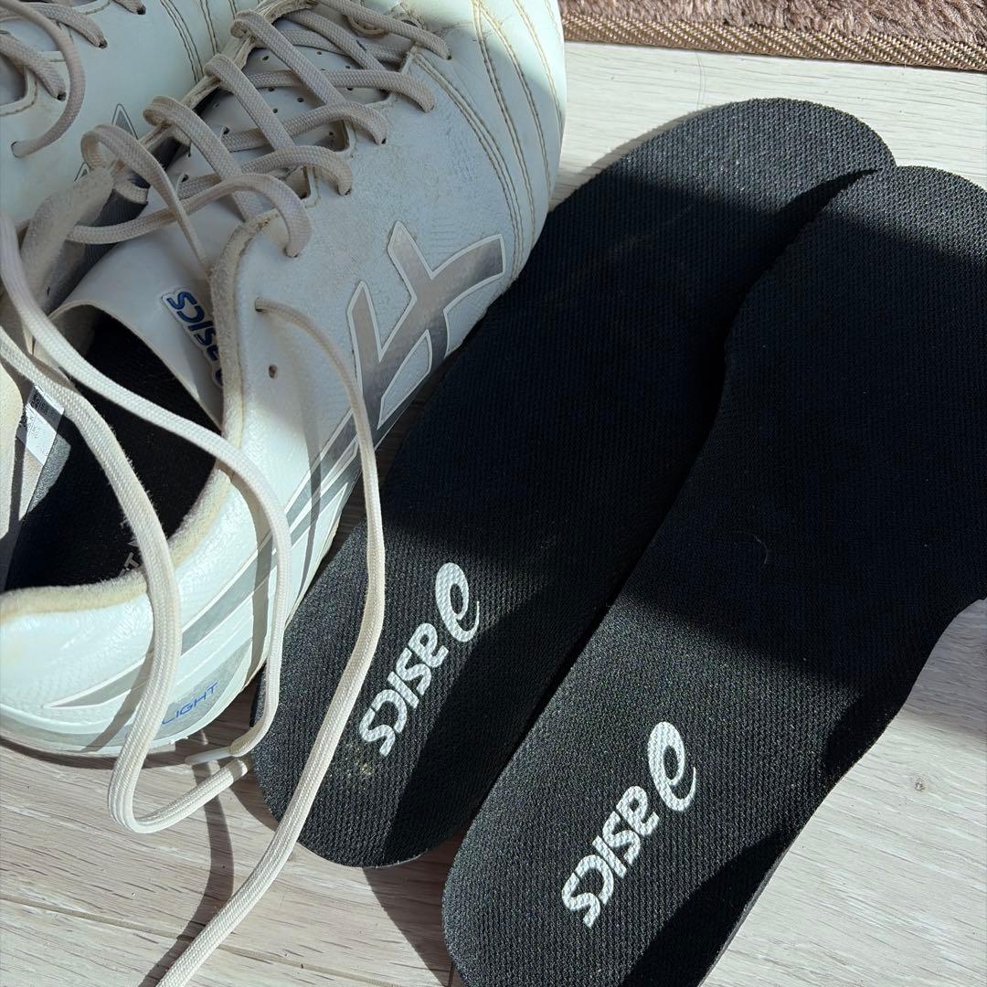 アシックス　ZEMESTインソールセット済み スパイク　25.5センチ