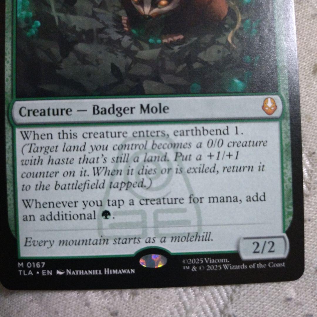 アナグマモグラの仔　英語版