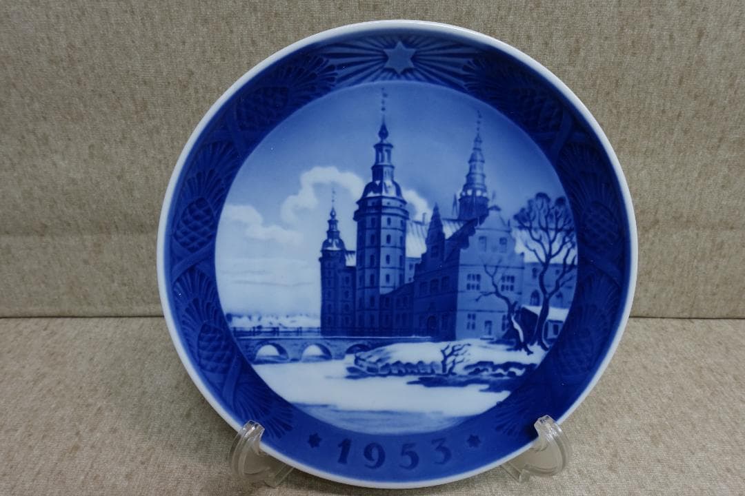 １９５３年 ロイヤルコペンハーゲン イヤープレート スクラッチ