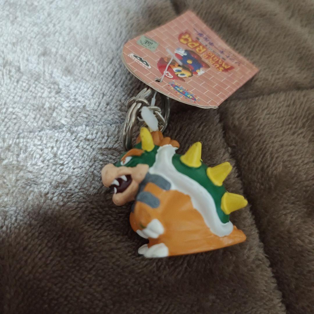 【未使用】スーパーマリオRPG ソフトキーホルダー　クッパ