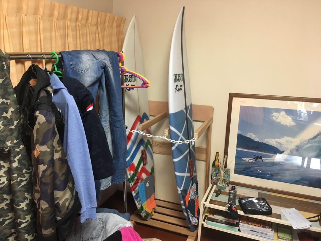 サーフボードラック ひのきの香り