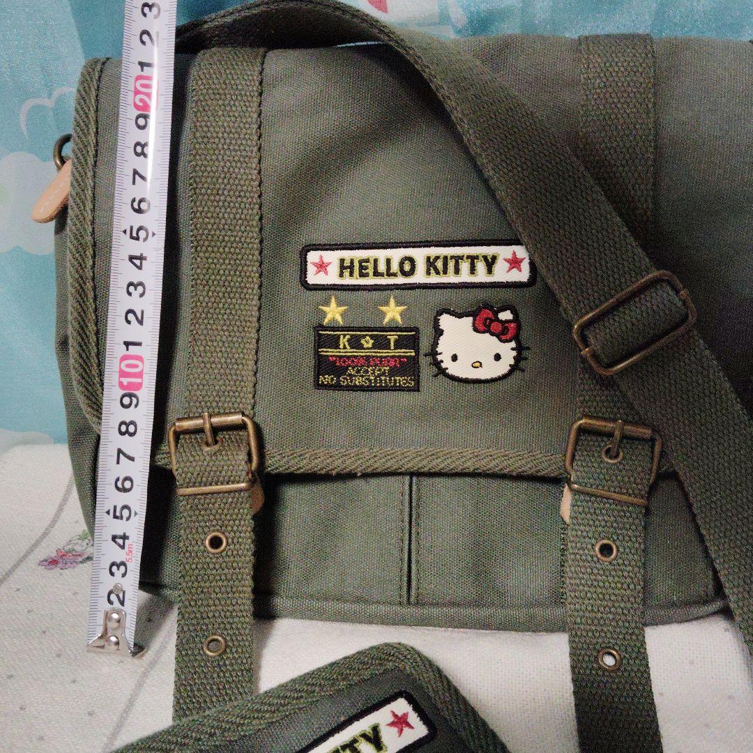 キティ ショルダー モスグリーン 1999年 バッグ　ミリタリー アーミー 財布