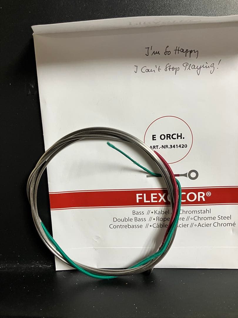 ピラストロ　フレクソコア　 コントラバス弦