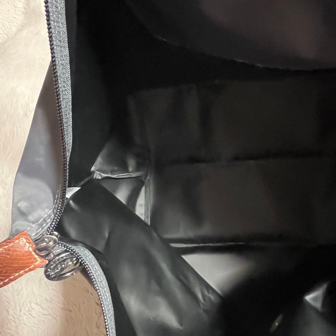 ロンシャン　プリアージュ　XLトラベルバック　ダークグレー