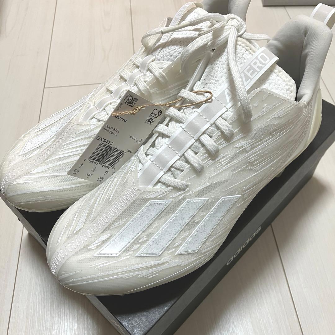 アメフト ラクロス スパイク adidas adizero 12 26.5 新品