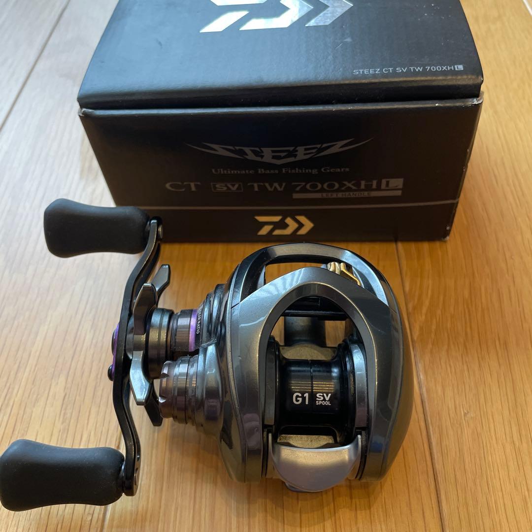極上美品Daiwa 2019 CT SV TW 700XHLベイトリール