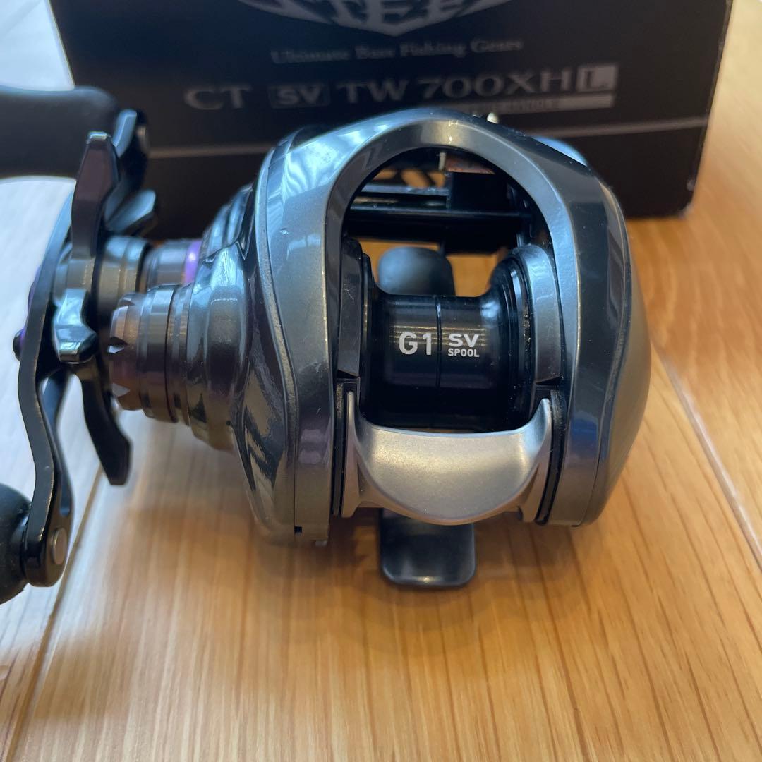極上美品Daiwa 2019 CT SV TW 700XHLベイトリール