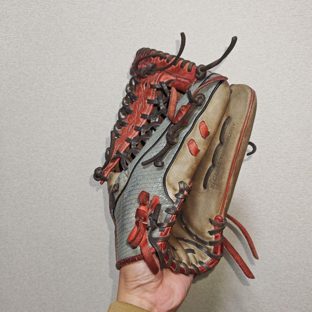 ウィルソン ワナビーヒーロー デュアル 限定モデル D8型 軟式 外野手グローブ