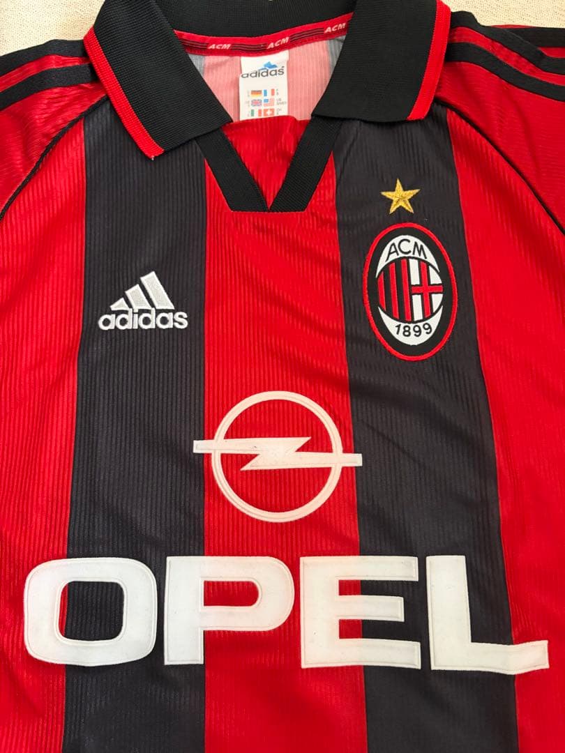 希少品 ACミラン ユニフォーム ボバン 10 アディダス イタリア製