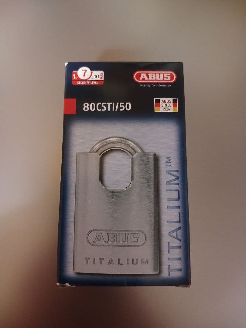 南京錠 【ABUS】80CSTI/50