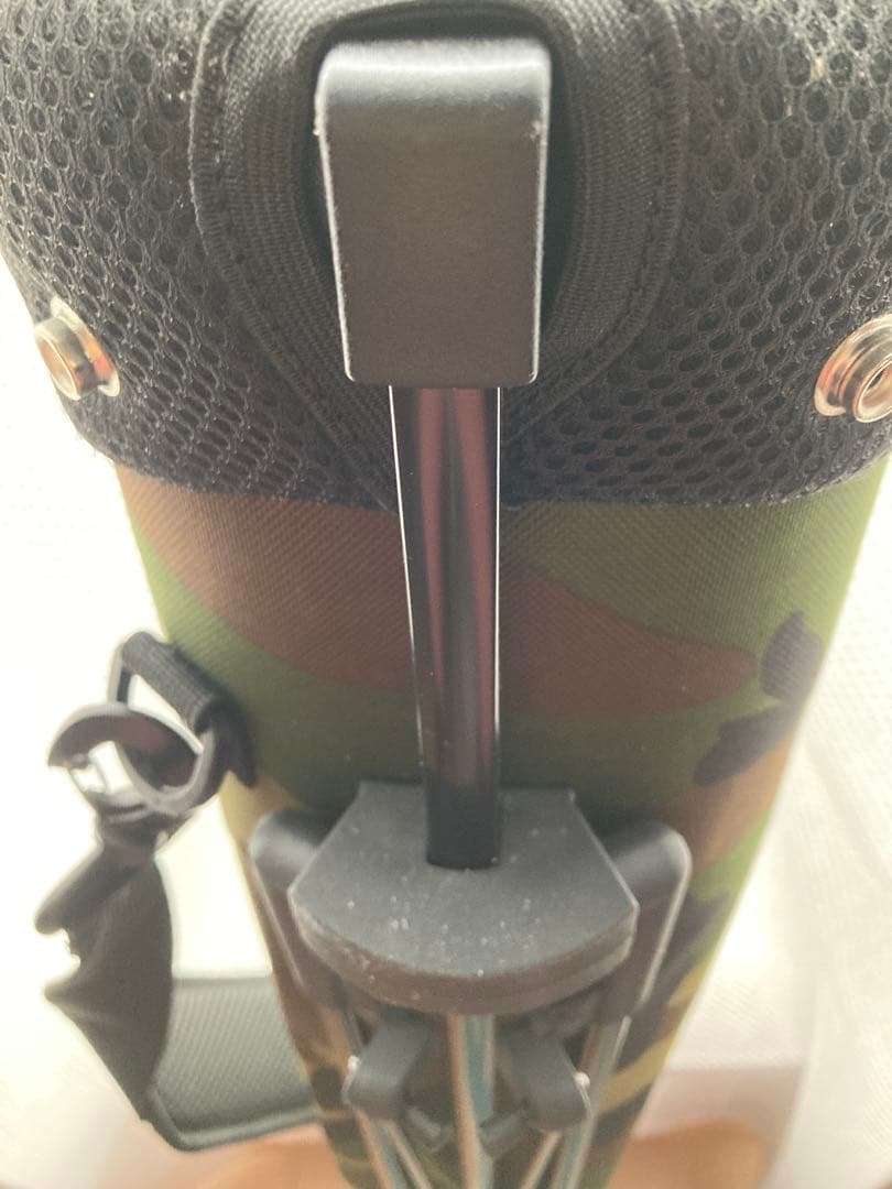 PEARLY GATES 迷彩柄 セルフスタンドゴルフバッグ