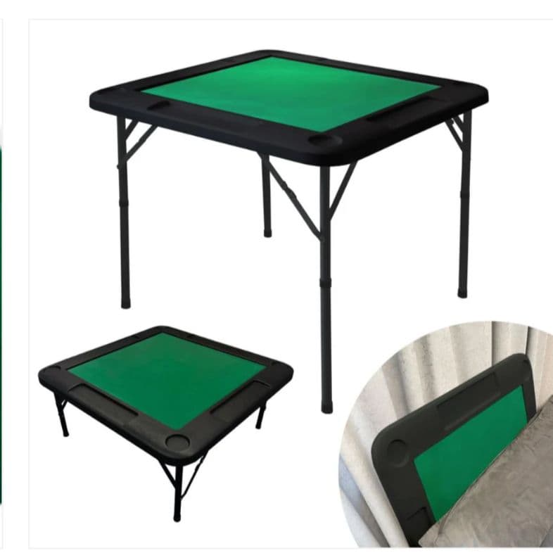 麻雀台 麻雀卓 麻雀テーブル 折りたたみ 軽量 マージャン台 ブラック