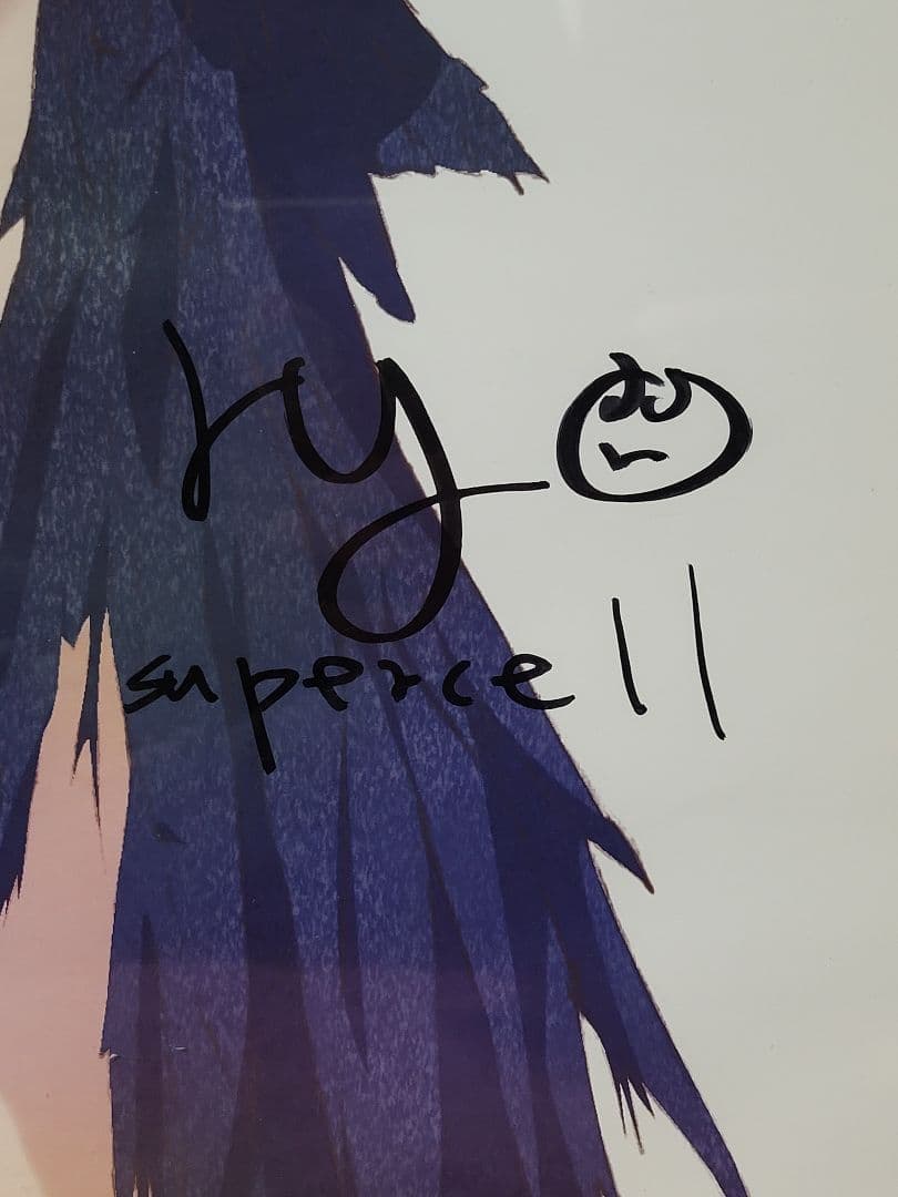 EGOIST(cherry)直筆サインポスター