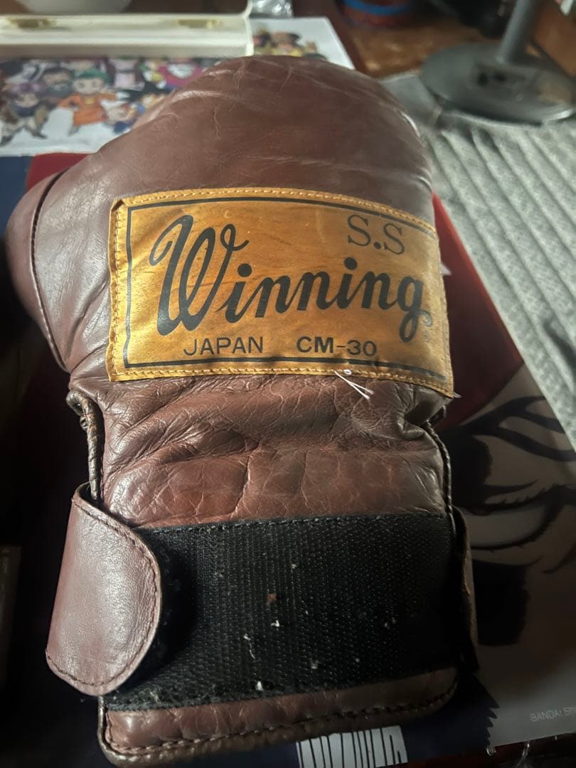 【激レア】ウイニング　グローブ　旧ロゴ　茶色　井上尚弥　グローブ