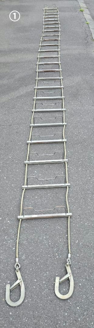 ワイヤーラダー折りたたみ式はしご