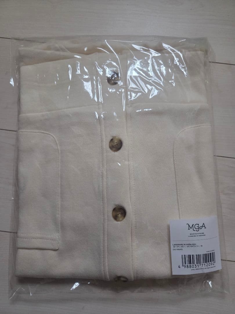 ミセスグリーンアップル 原宿ランドマーク カーディガン Mサイズ バベルの塔