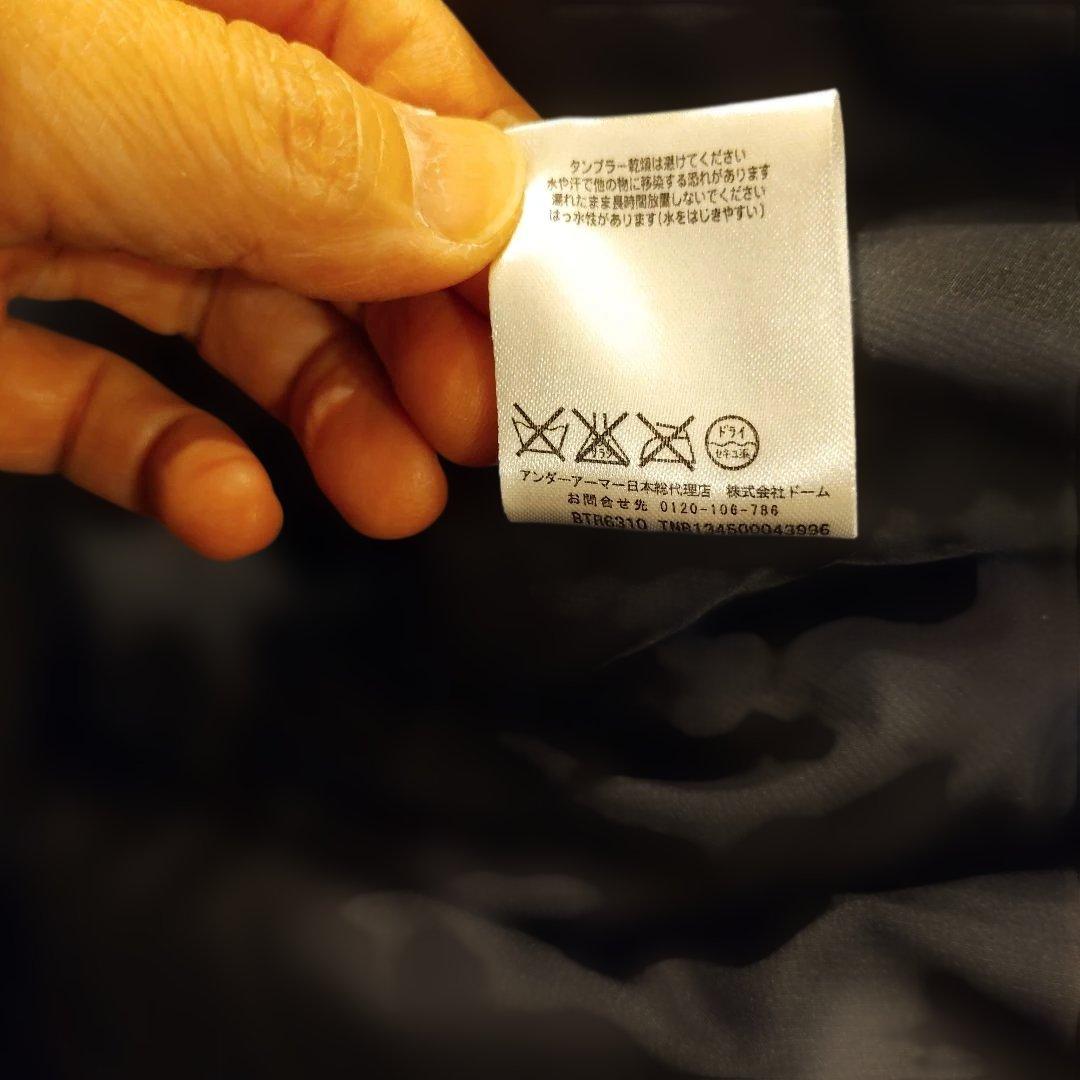 UNDER ARMOUR ダウンYXLベンチコート 黒160アンダーアーマー