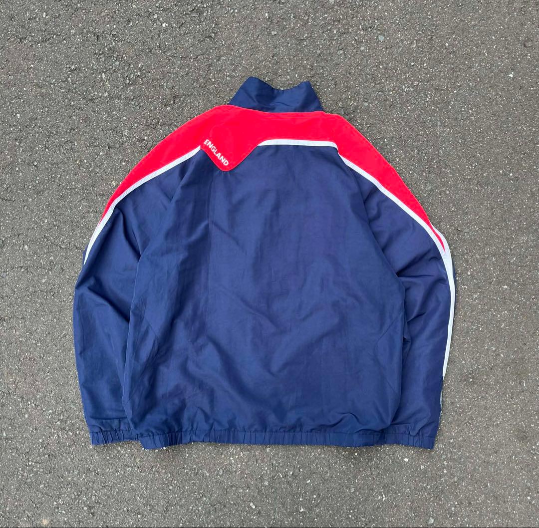 激レア　00s UMBRO イングランド　セットアップ　ナイロンジャケット