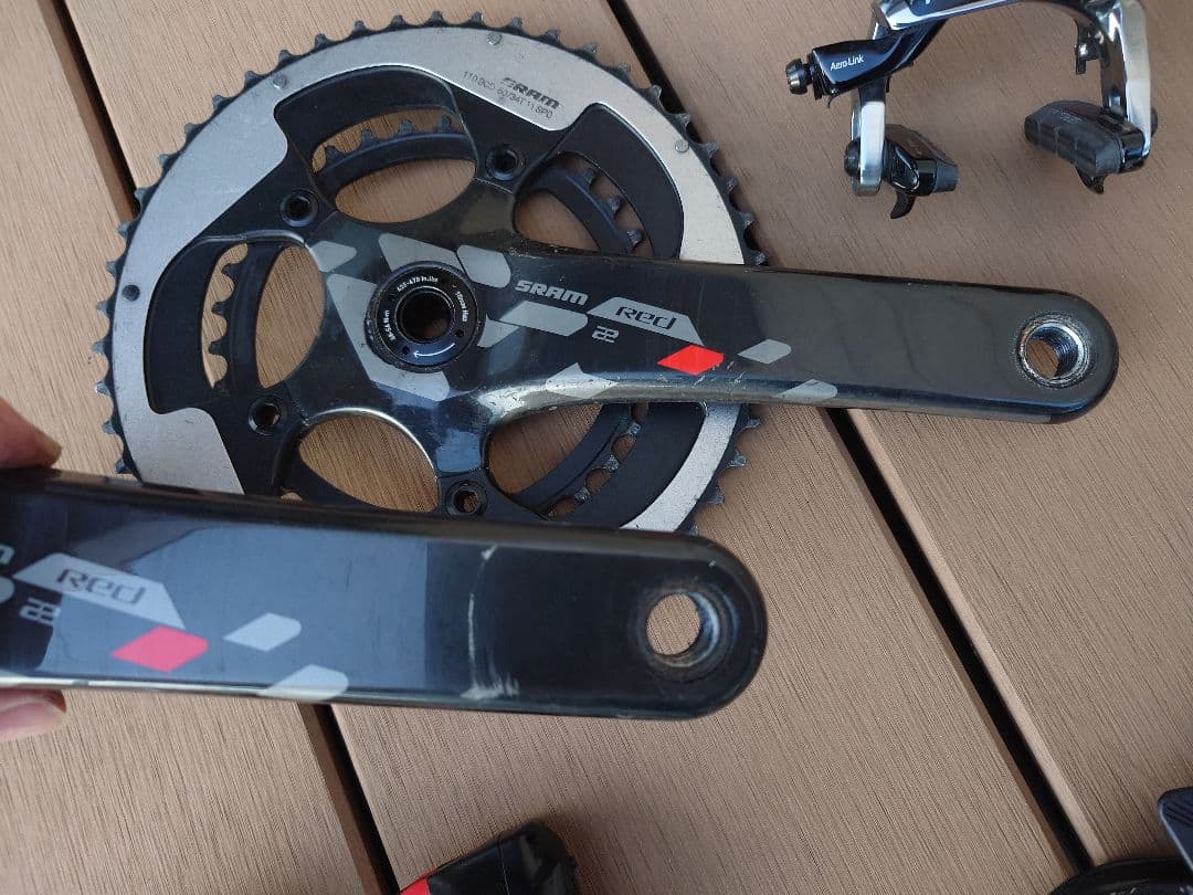 SRAM RED etap 2×11s 機械式リム コンポセット