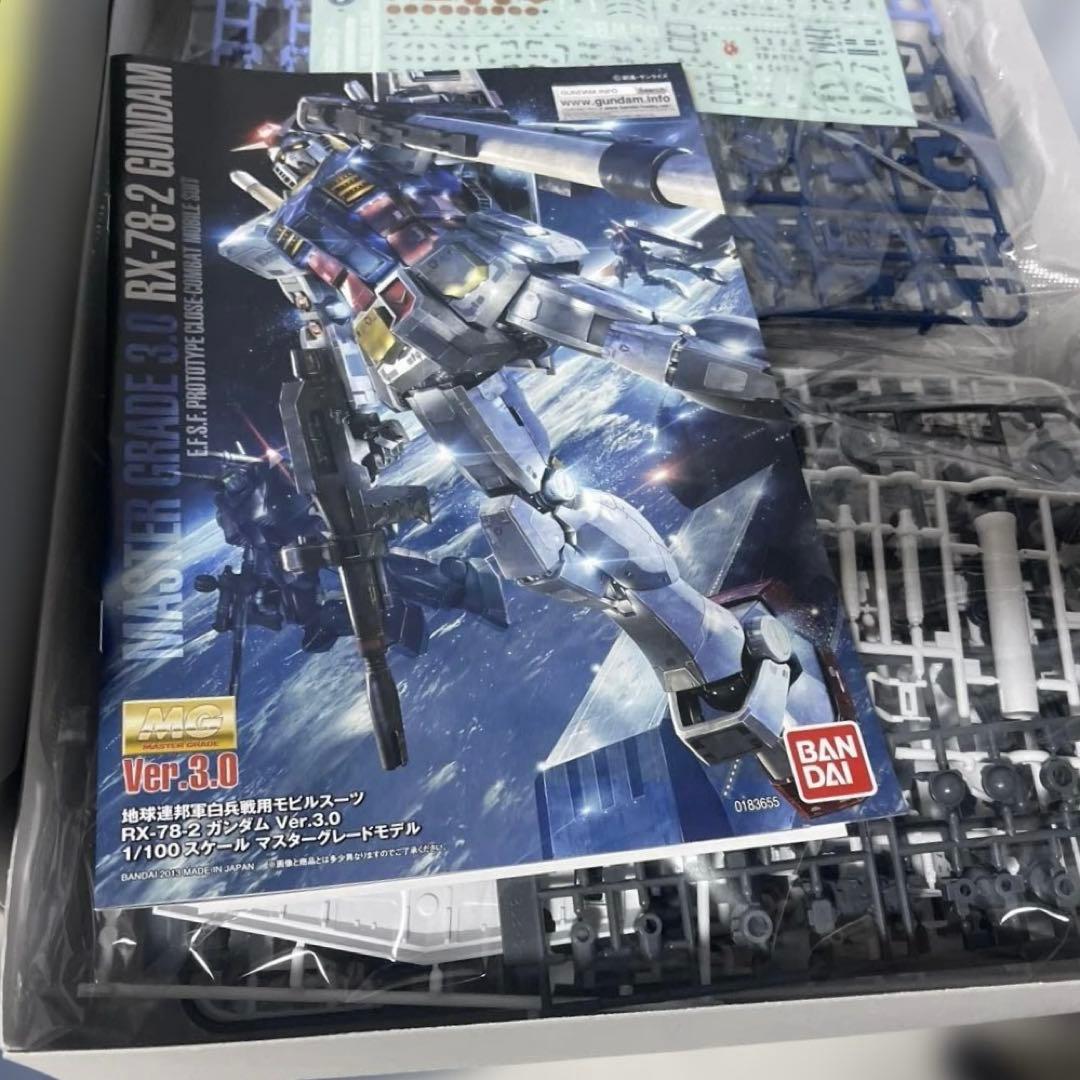 RGジオングエフェクトセットとRX-78-2ガンダムVer.3.0の ２セット