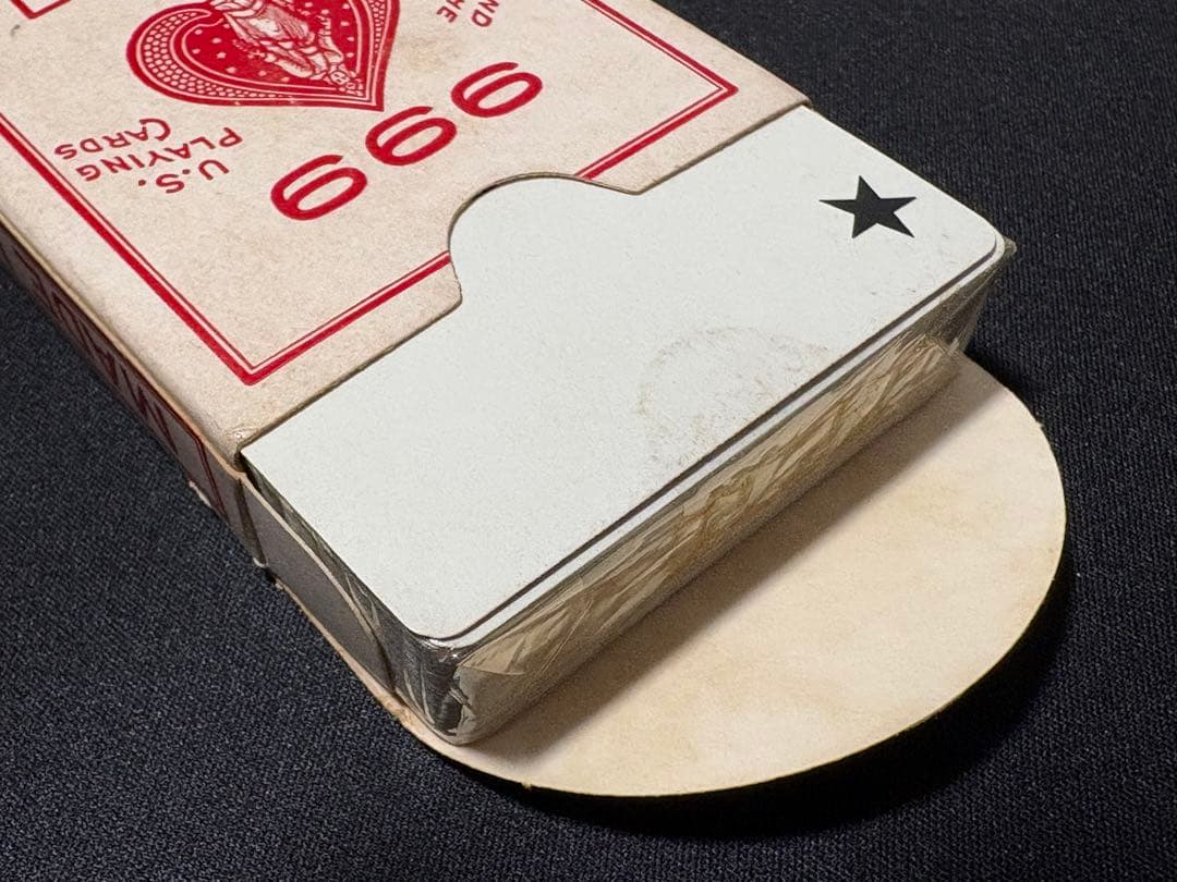 新品未使用 STEAMBOAT 赤 トランプ類税証紙 オールド スチームボート