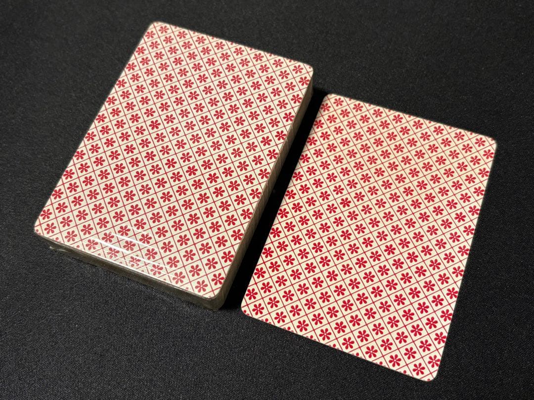 新品未使用 STEAMBOAT 赤 トランプ類税証紙 オールド スチームボート