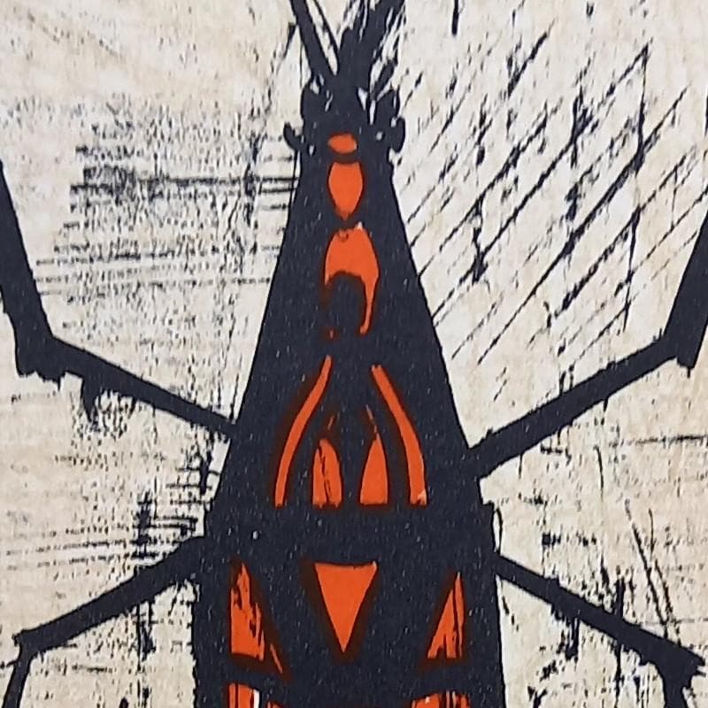 ☆ビュッフェ☆「 LADY BIRD 」　プレート付き　レゾネ図版より