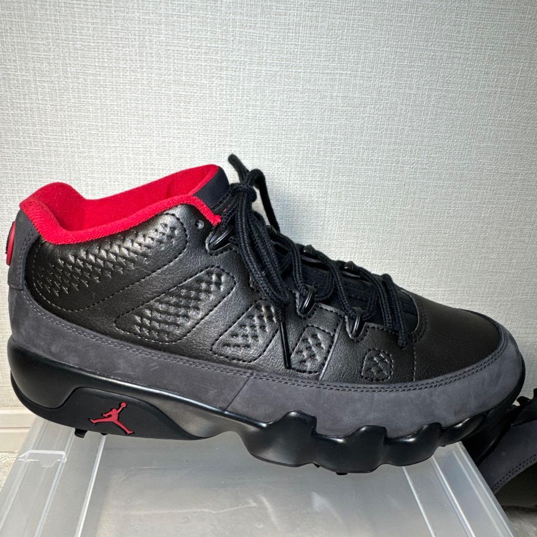 23 未使用　エアジョーダン　ゴルフシューズ　ハイカット　ブラック　8.5