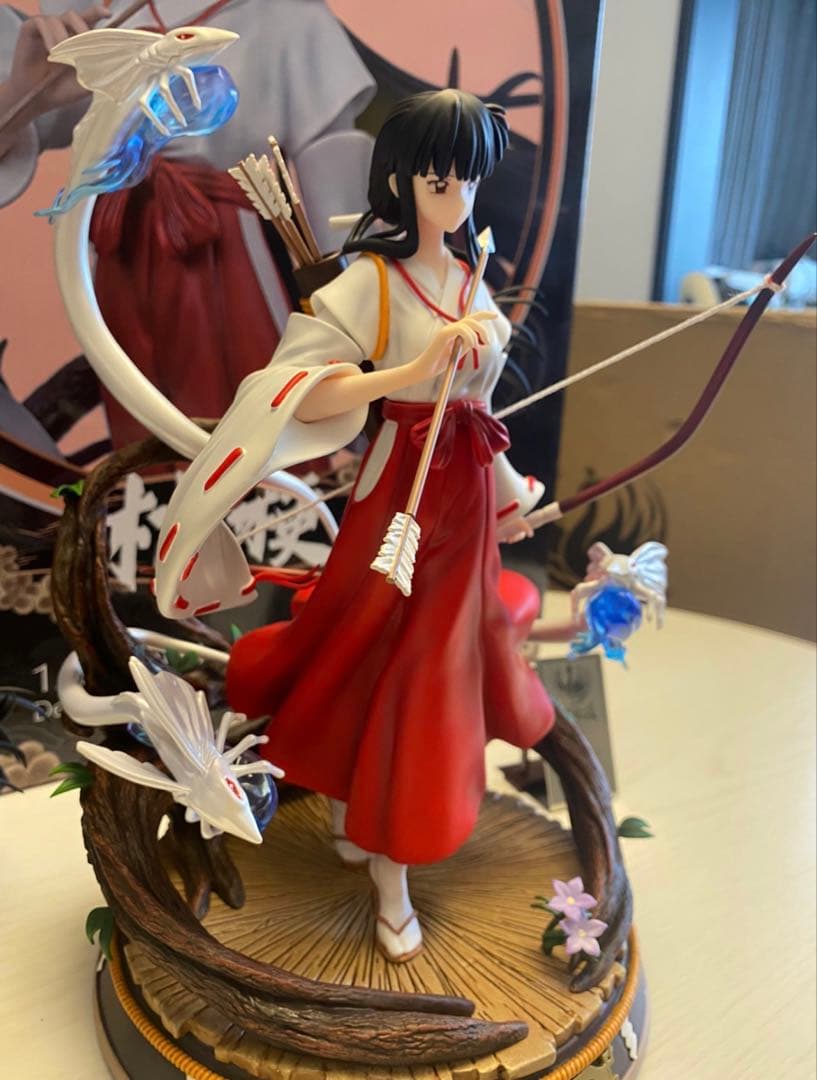 犬夜叉 桔梗 ガレージキット ガレキ スタチュー②