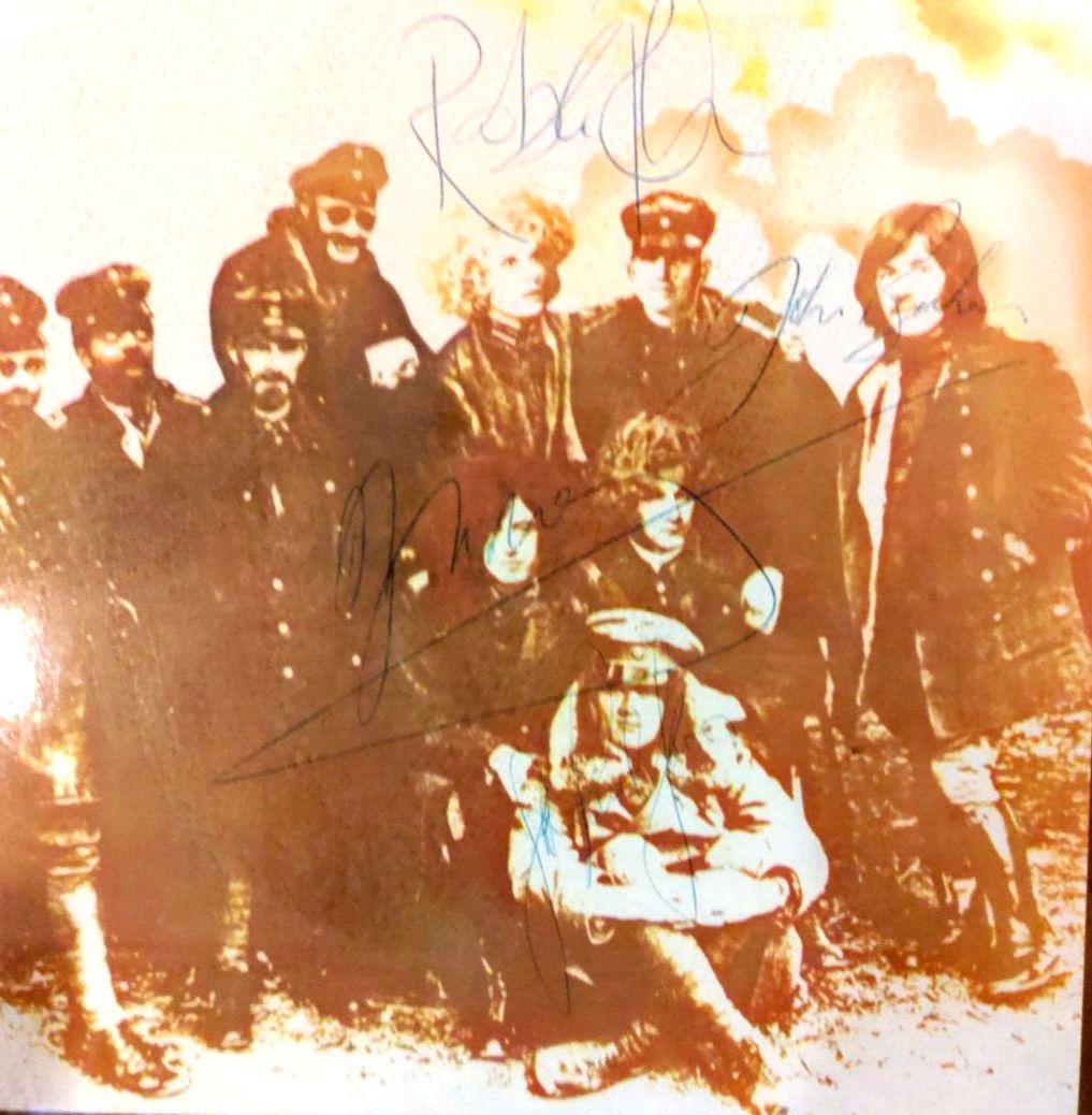 ☕【直筆サイン・鑑定文書付】レッドツェッペリン　Ⅱ　LPジャケット