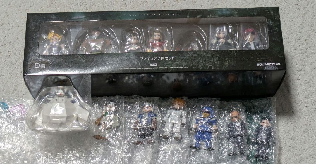 FFⅦリバース 発売記念くじ ミニフィギュア セット