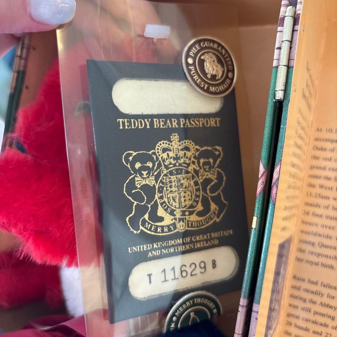 希少 Merrythought CA8 Coronation Bear 限定版