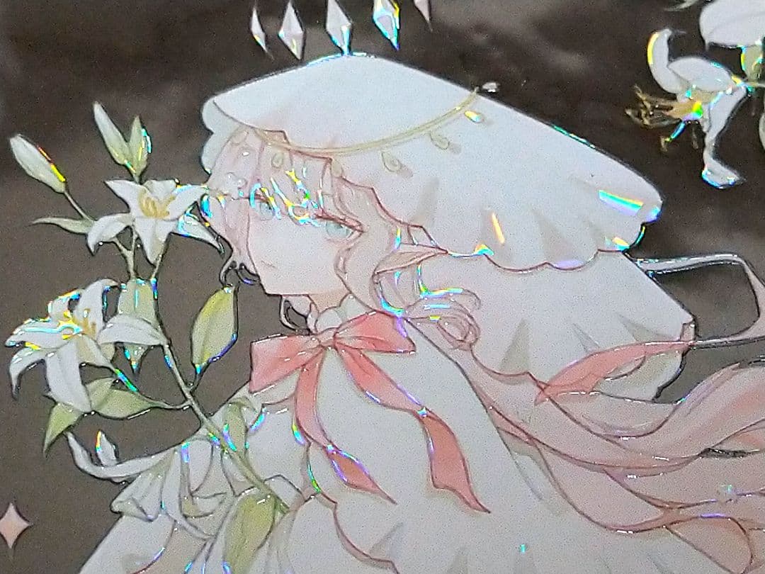 J602＃花仙曲(贝壳光)巫女sama切り売り海外人物マステ女の子