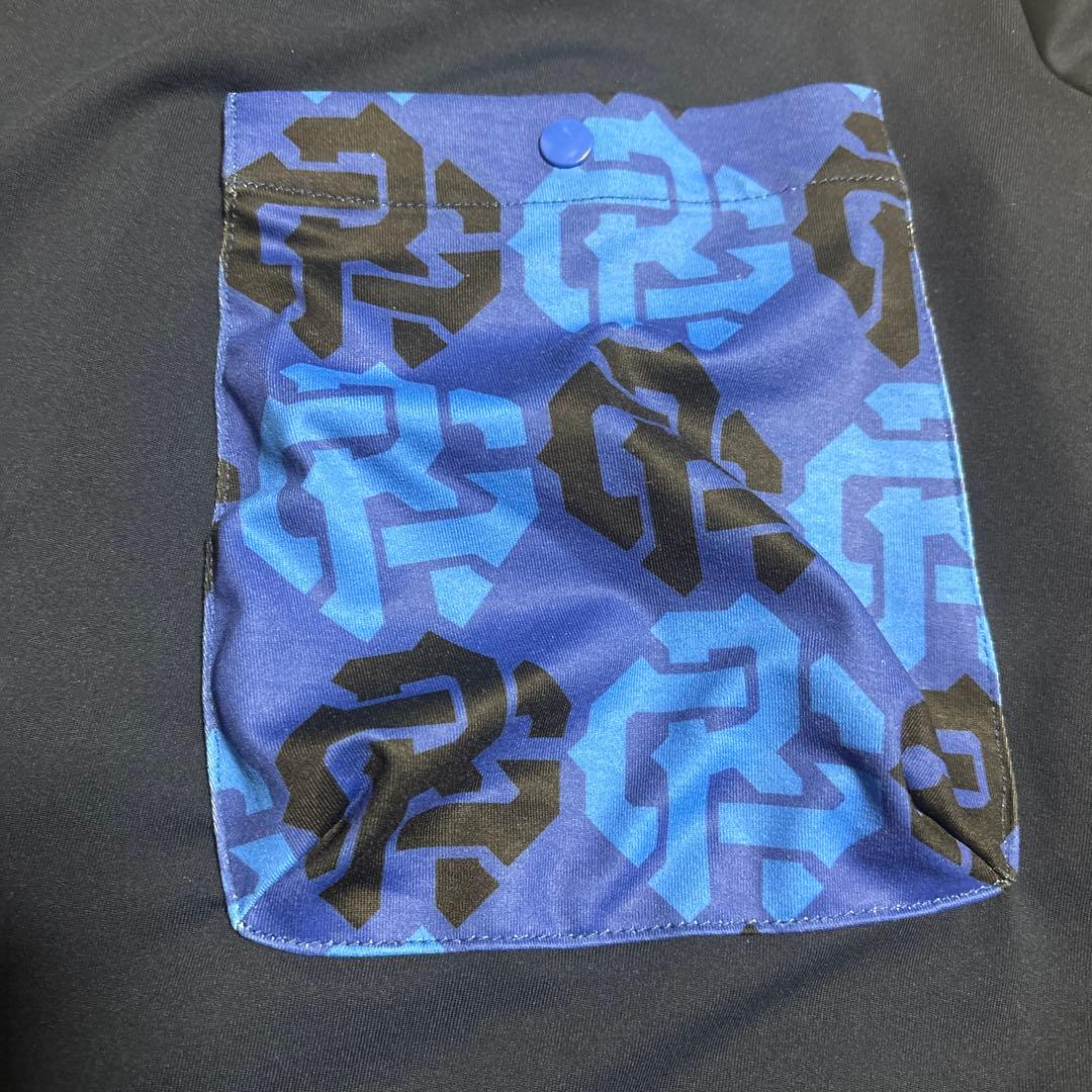 新品タグ付☆ラッセルノ☆ゴルフモックネックシャツ☆5【L】☆定価30,800円