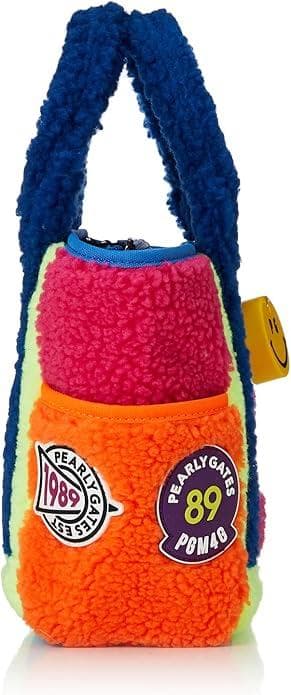 新品★パーリーゲイツ★カートバッグ★ボアフリース★ゴルフラウンド★マルチカラー