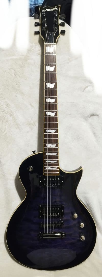 エドワーズ レスポール エレキギター RaindeerBule