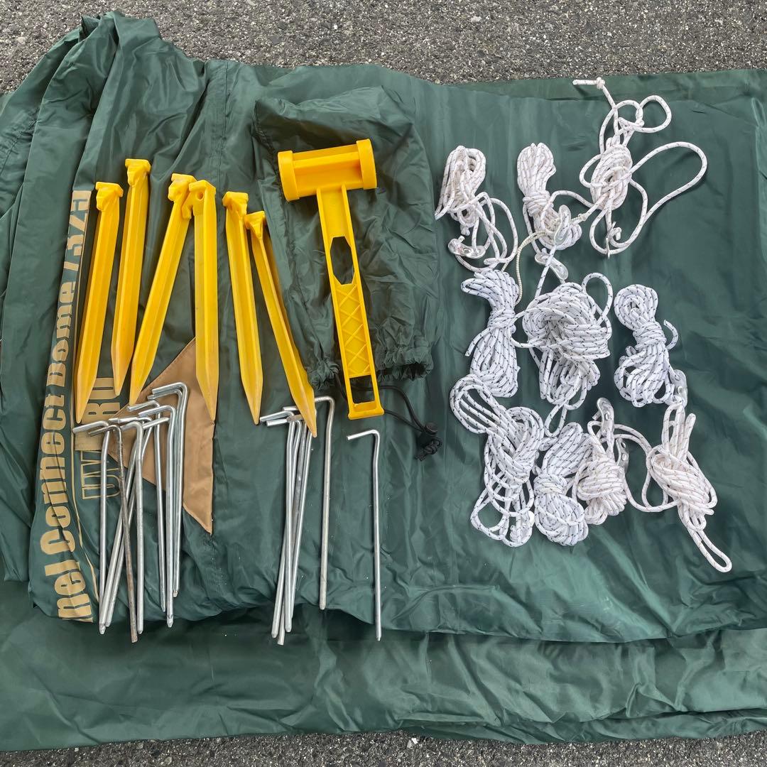 シームテープ良好✨　Coleman トンネルコネクトドーム325 4〜6人用