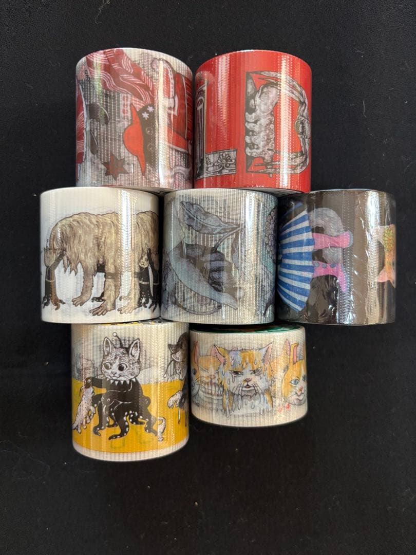 ヒグチユウコ 養生テープ 7個セット　ボリス雑貨店　新品未開封　まとめ売り