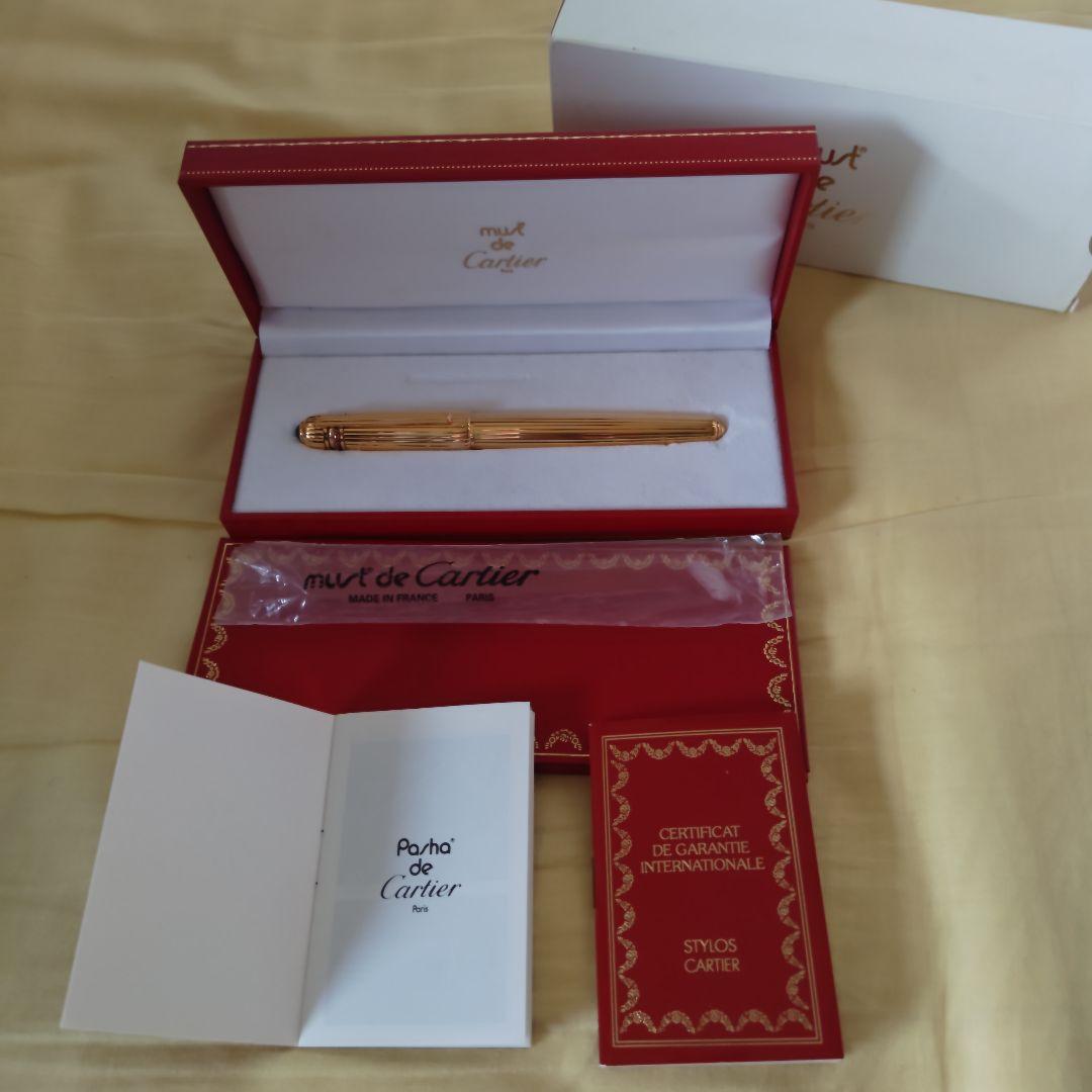 【超希少・未開封】カルティエ パシャ ボールペン ST160009 ゴールド