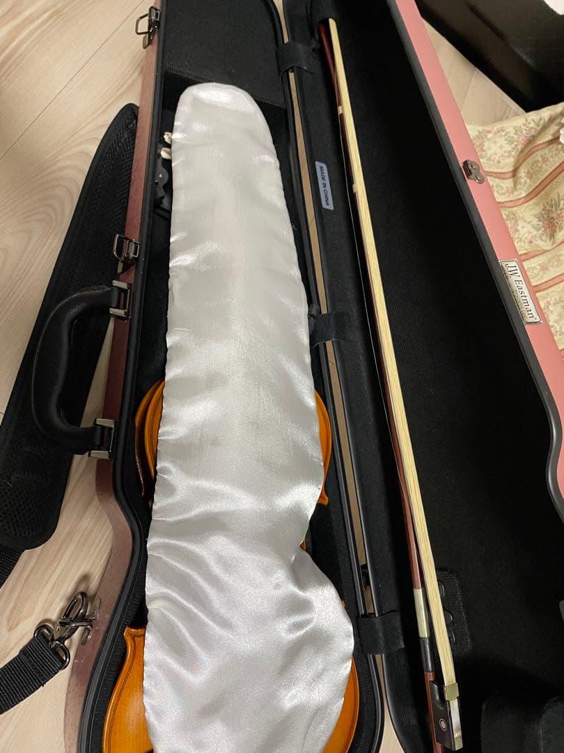 ピンク バイオリンケース、バイオリン4/4 セット