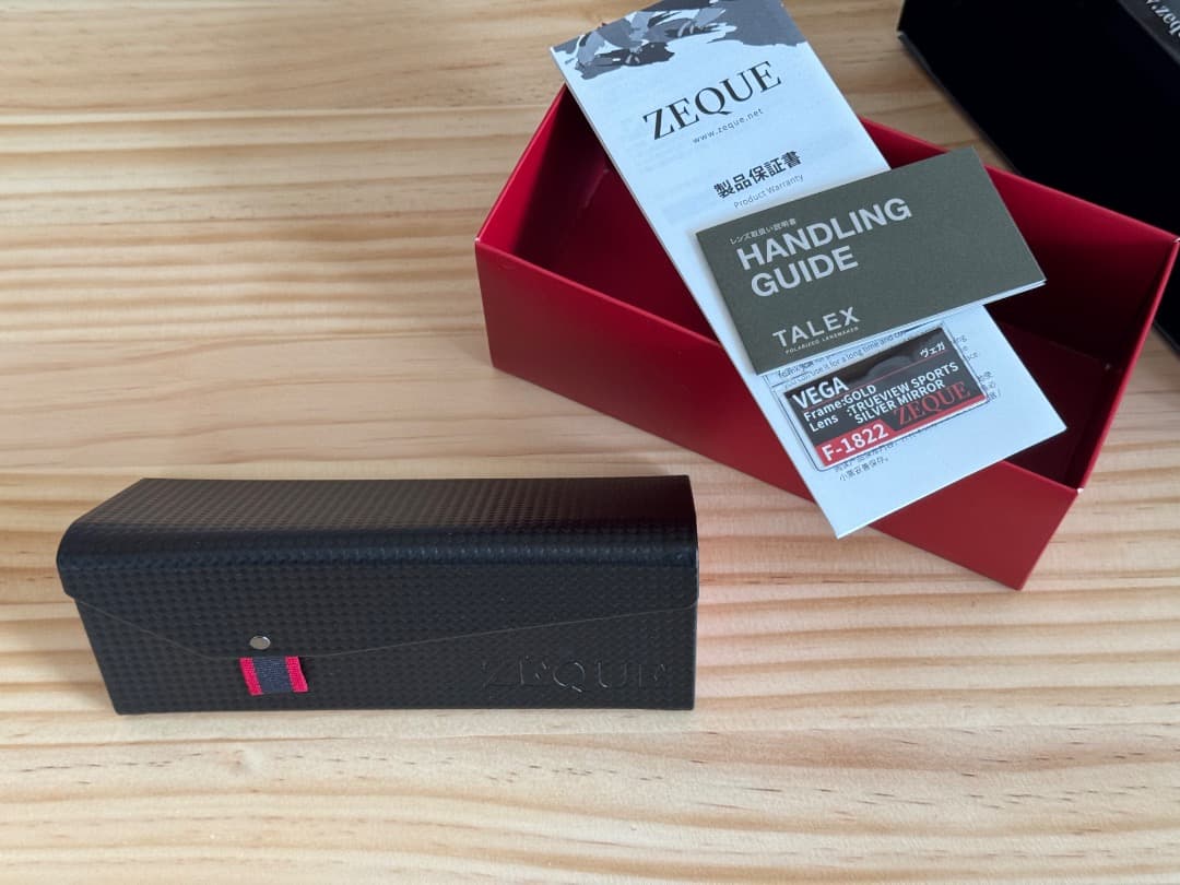 新品 未使用 ZEQUE VEGA GOLD TRUEVIEW SPORTS
