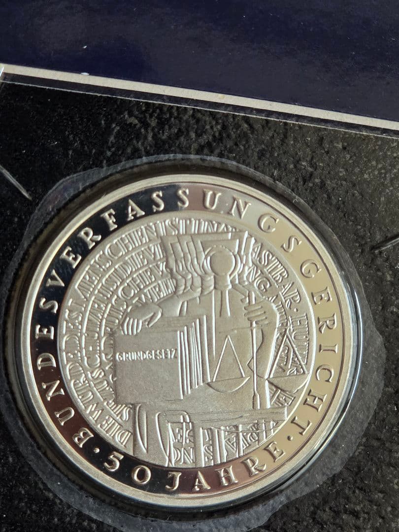 (プルーフメダルセット)ドイツ　記念10マルク銀貨　5枚セット　2001