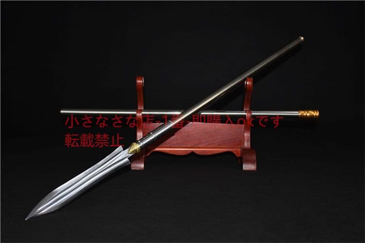 模様竜胆銃  古兵器 武具 刀装具 日本刀 模造刀