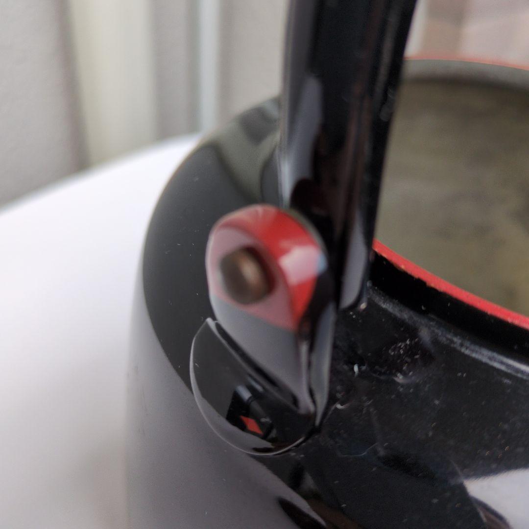 表千家用　水注やかん　腰黒