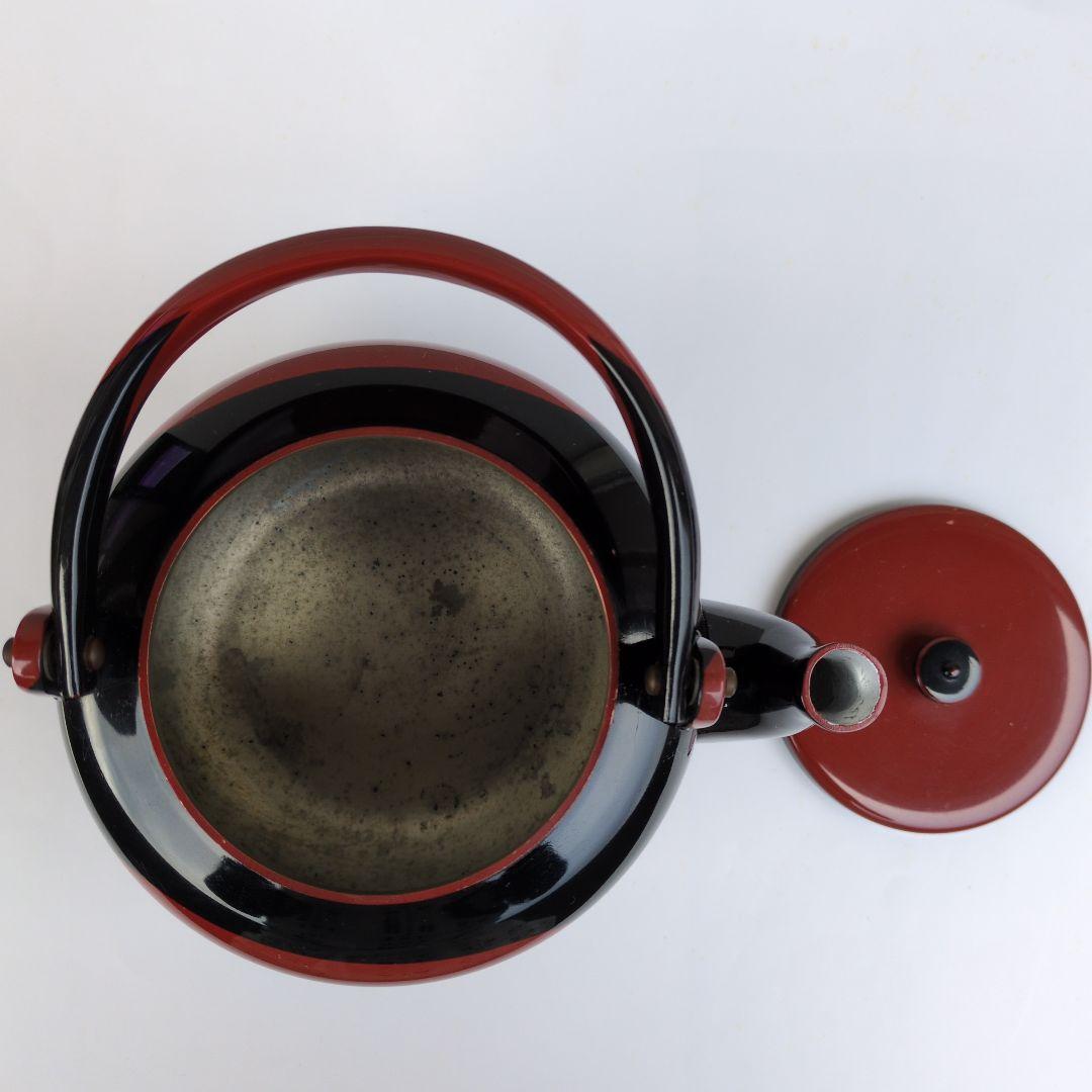 表千家用　水注やかん　腰黒