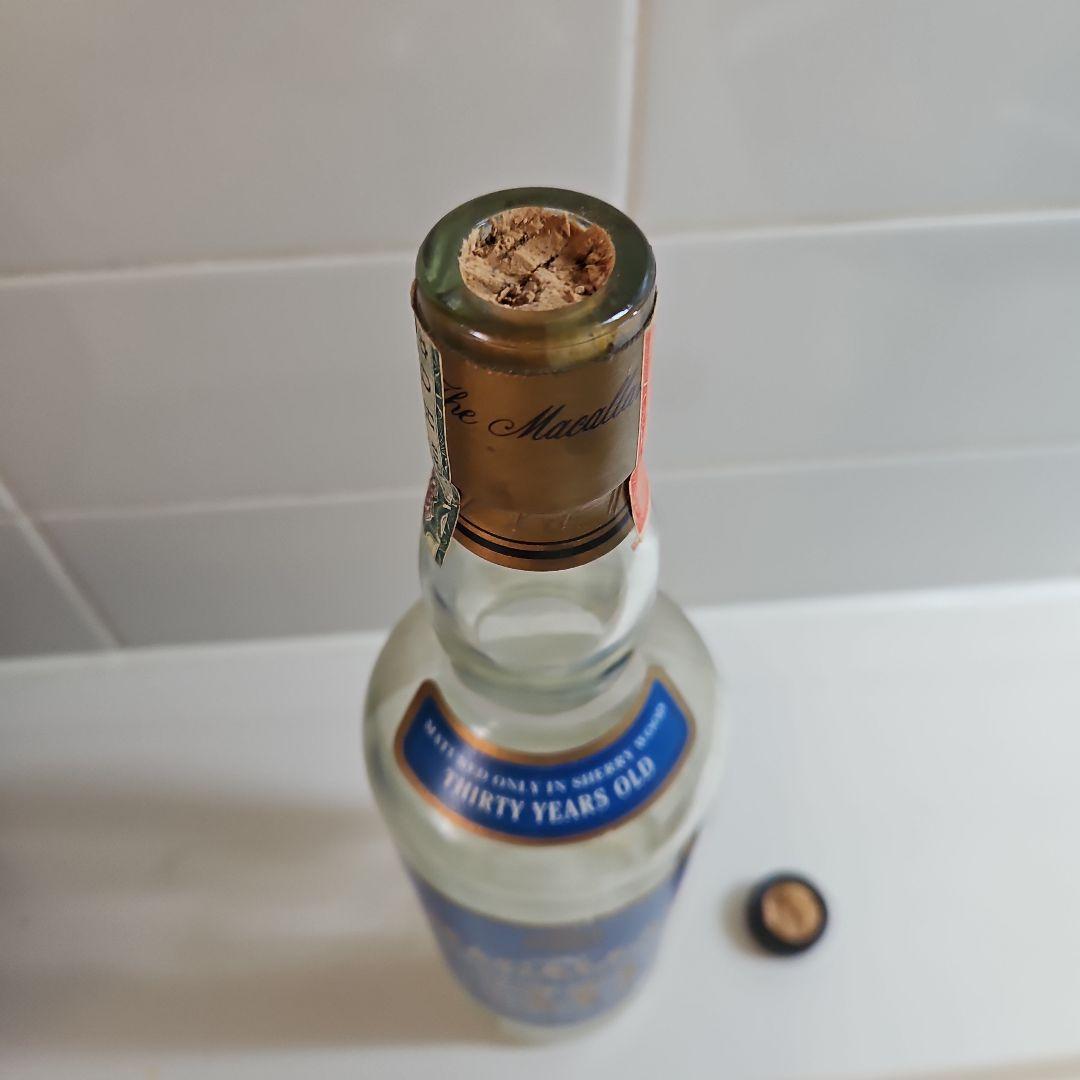 マッカラン30年 シェリーオーク空瓶